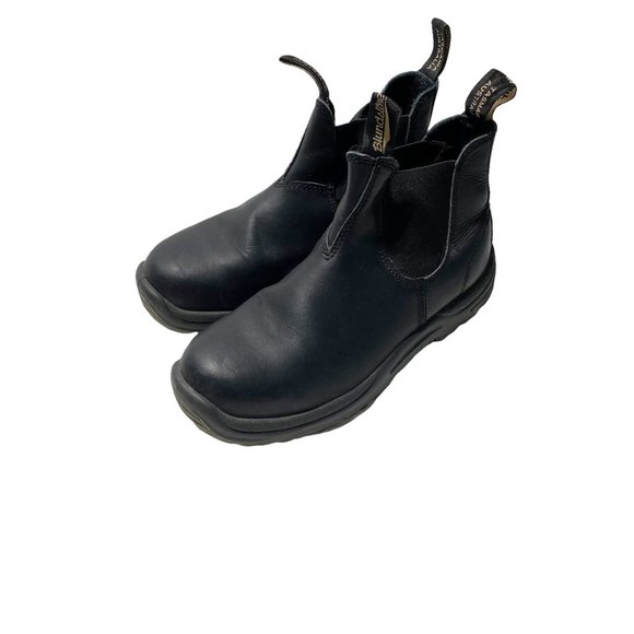 BLUNDSTONE WORK & SAFETY 6" LEATHER BOOT IN BLACK - Picture 6 of 10
